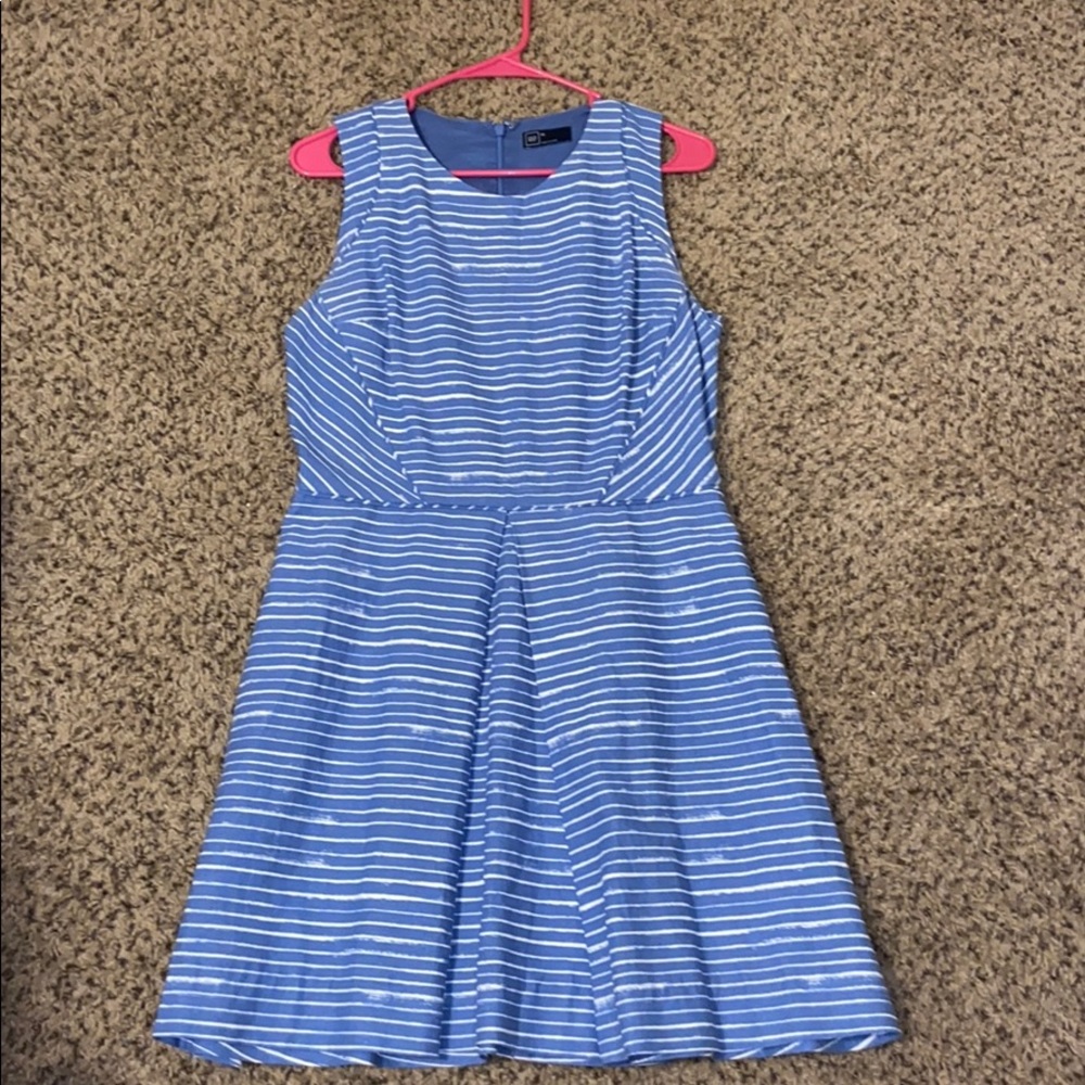 Gap Blue striped dress